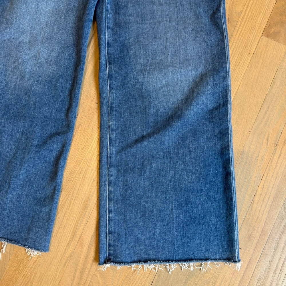 PAIGE Anessa Wide Leg Ankle Jeans, size 28 - Picture 6 of 7